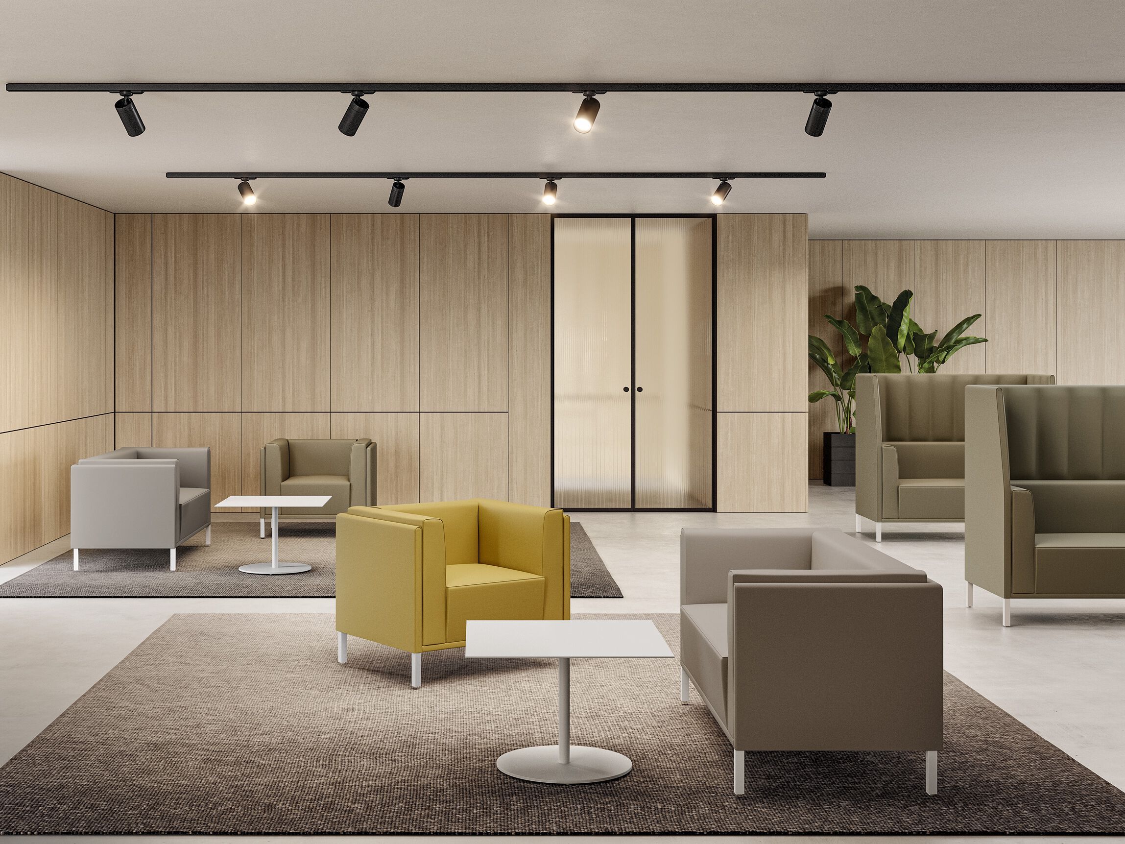 Тканевый диван с высокой спинкой Kastel Kontex ARCH-00025759