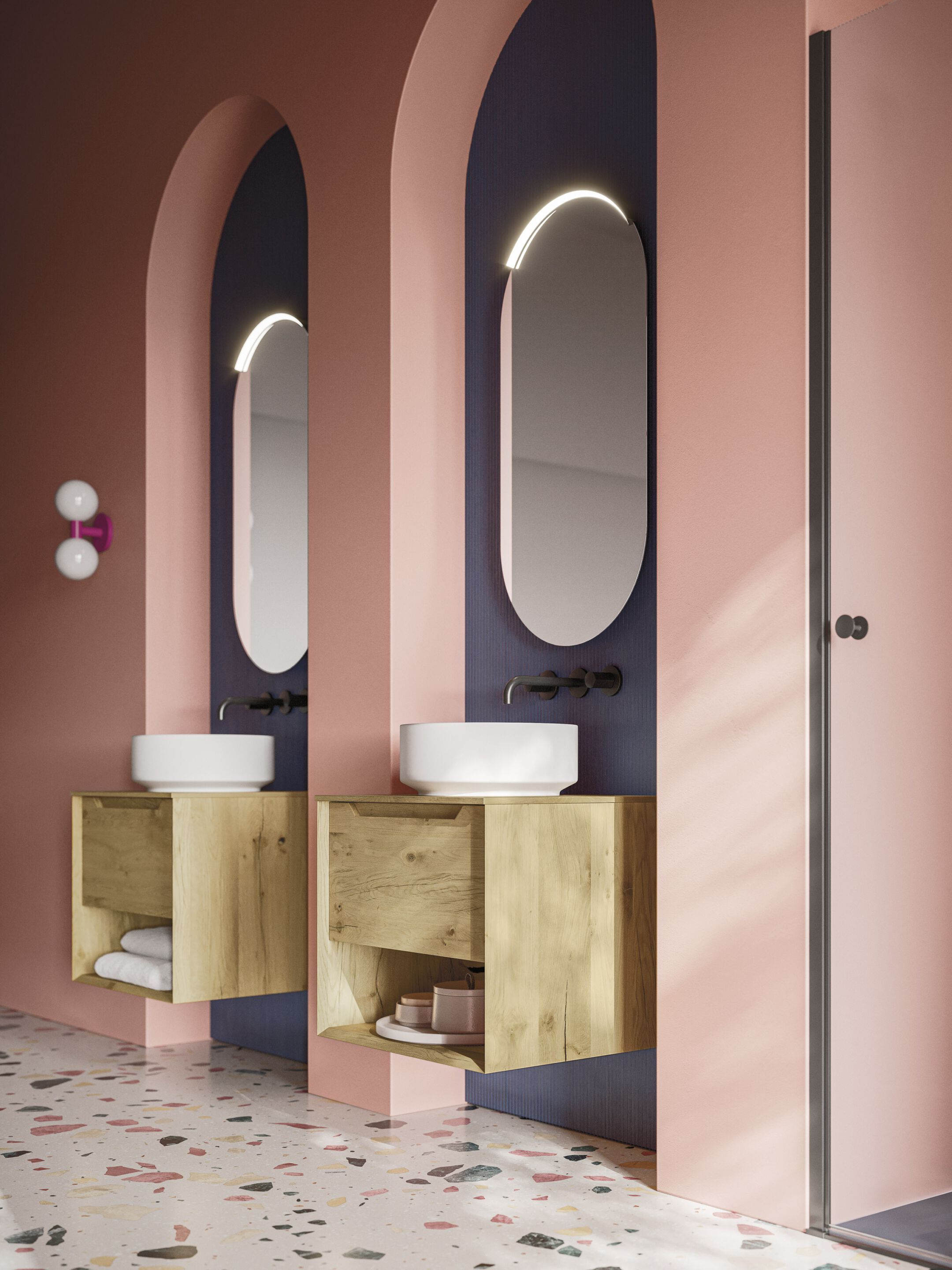 Полная мебель для ванной комнаты Arbi Arredobagno мастер ARCH-00086667 - Вид №1