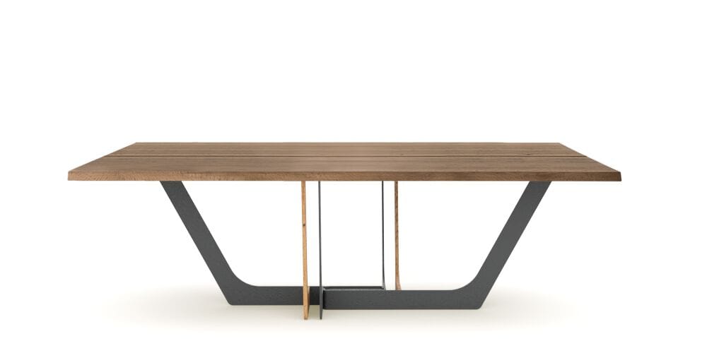 Прямоугольная столешница из дуба Devina Nais Free ARCH-00052783 - Вид №18