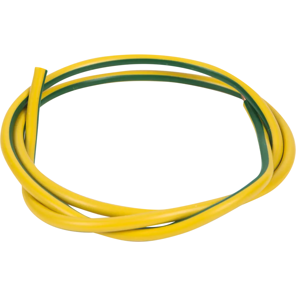 Провод Electraline ПУГВ 1x2.5 мм на отрез ГОСТ цвет желтый STLM-2169433 - Вид №1