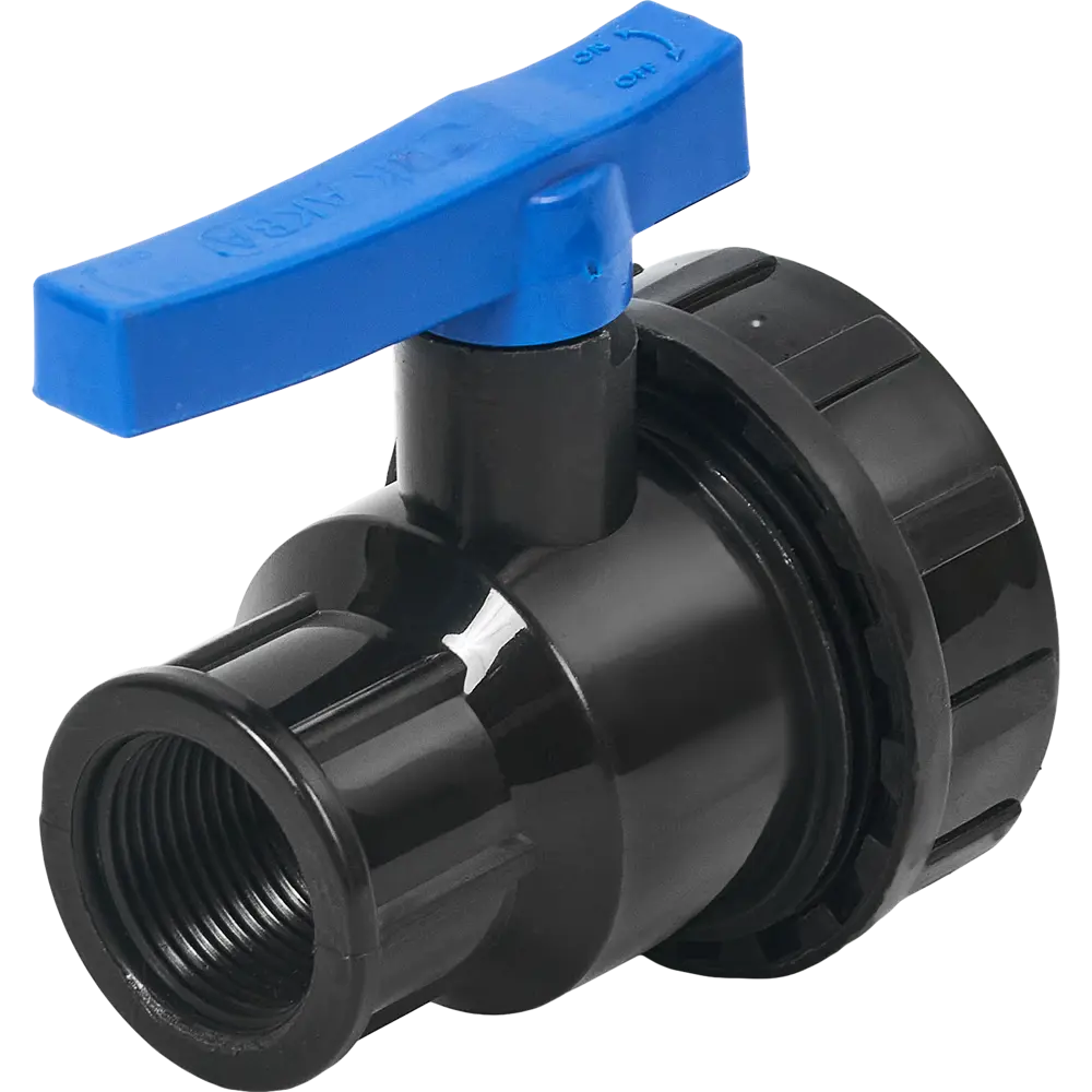 Кран ПНД ПОЛИТЭК 3/4" с внутренней резьбой для водопровода 85358421 STLM-0062154