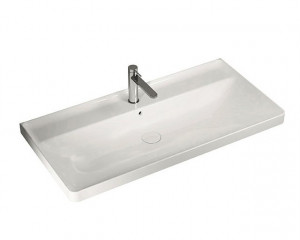Y1EL25 Раковина Canalgrande 100 БЕЛЫЙ МАТОВЫЙ Hatria
