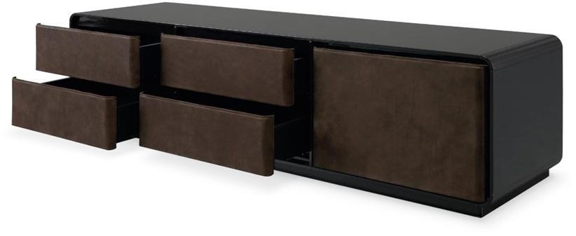 PRADDY Лаковая тумба под ТВ с ящиками Branden Tr058 - Вид №4