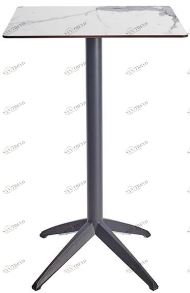 Ezpeleta Высокий садовый стол из полипропилена и hpl Quatro Mlk-qufc