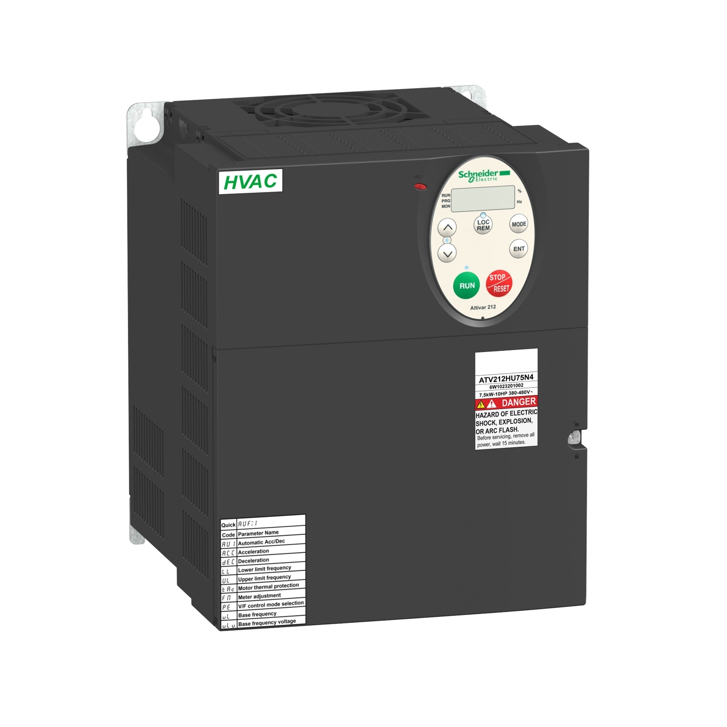 ATV212HU75N4 ПРЕОБР ЧАСТОТЫ ATV212 7,5КВТ 480В IP21 (max 25) Schneider Electric ПЧ 0-90кВт Altivar Process/212/340/61/71 