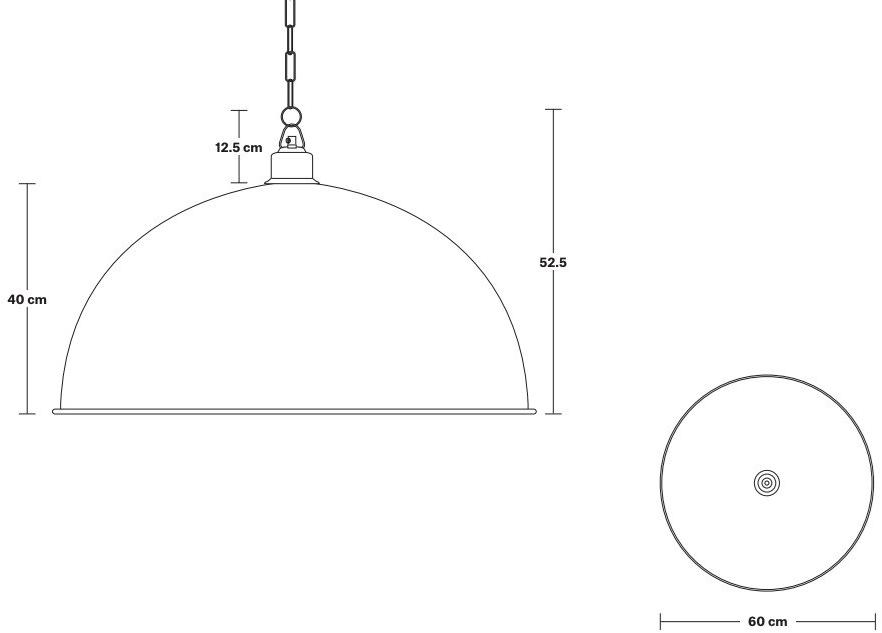 Industville Подвесной светильник из меди Brooklyn Br-gdp24-cp-pcn - Вид №2