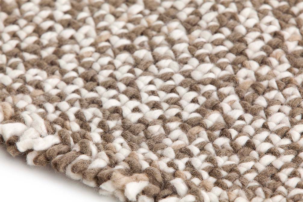 Ковер Waan Light Taupe 300x300 от GAN GAN ДИЗАЙНЕРСКИЕ 321600 Серый  - Вид №1