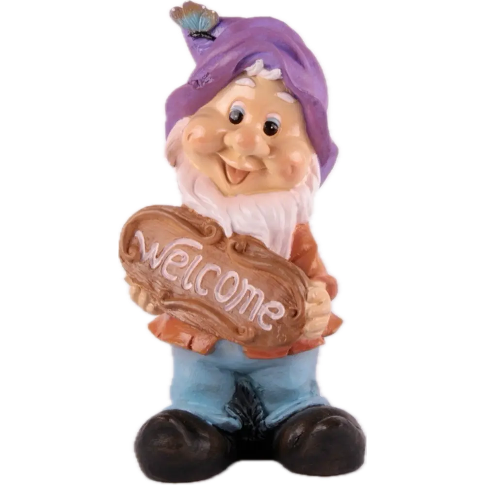 Садовый гном Santreyd №4 с кашпо - винтажный декор для сада и интерьера 89341433 STLM-0957177