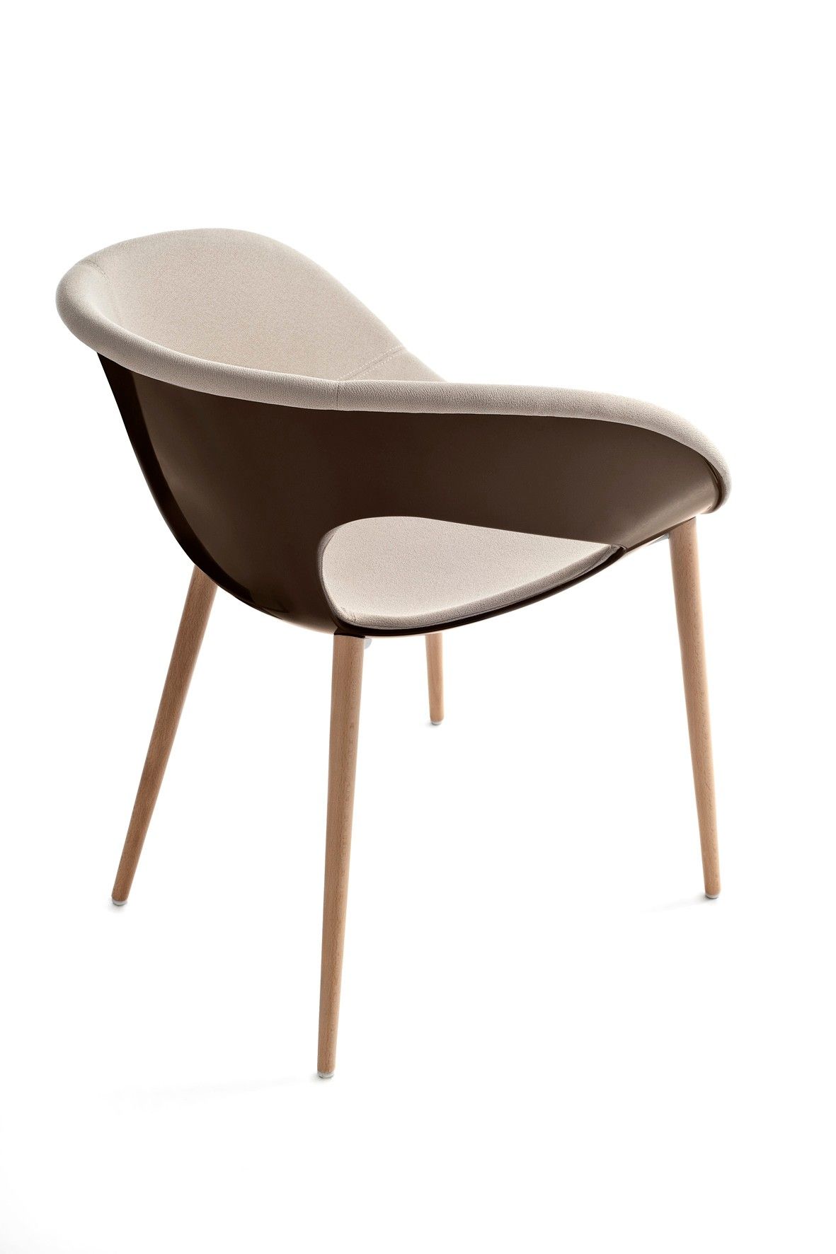 Поликарбонатный стул с открытой спинкой Kastel Krizia ARCH-00104422 - Вид №2