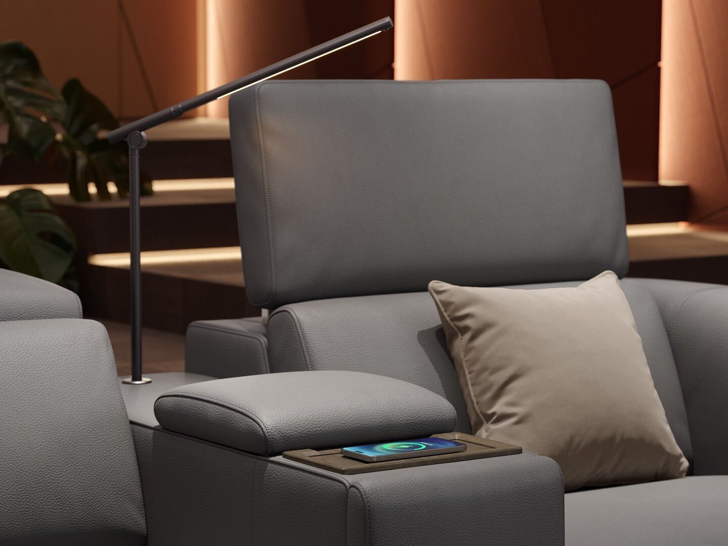 2-местный кожаный диван Sofanella Sorrento Kino ARCH-00144328 - Вид №3