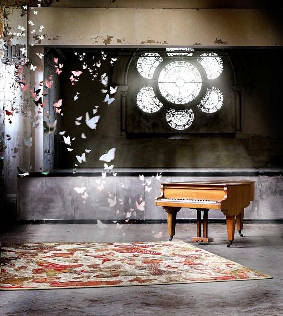 Italy Dream Design Прямоугольный шелковый коврик sun-id-1362518 - Вид №1