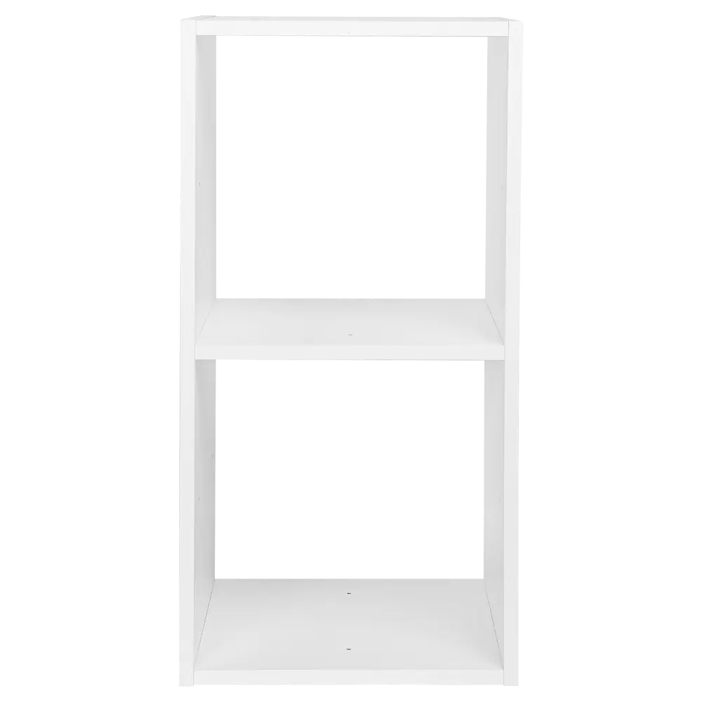 Стеллаж KONSENSA Руан 2 секции 36x70x31.7 см ЛДСП цвет белый STLM-2035003 - Вид №4