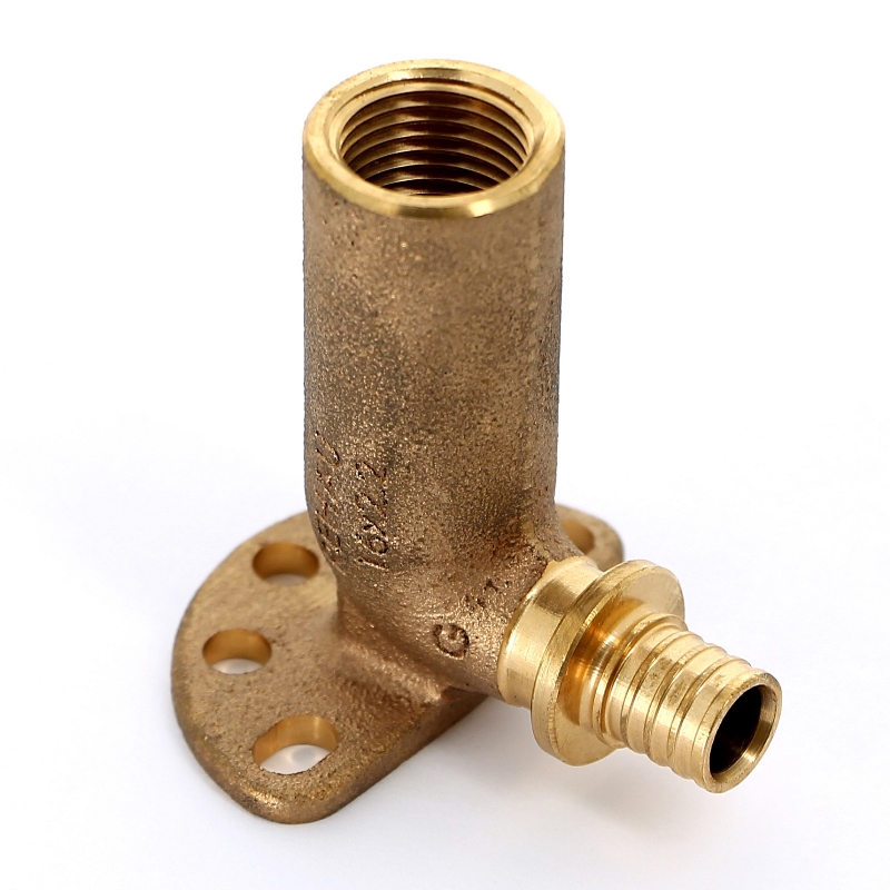 Водорозетка надвижная В латунная REHAU 16 x 1/2" h=70 мм бронза RAUTITAN RX 366314 - Вид №3