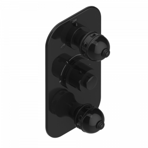 U1T-5540BE Внешняя часть с ручками регулировки для арт. G00-A00-5540AE Thg-paris Sully с чёрным ониксом Покрытие PVD бронза