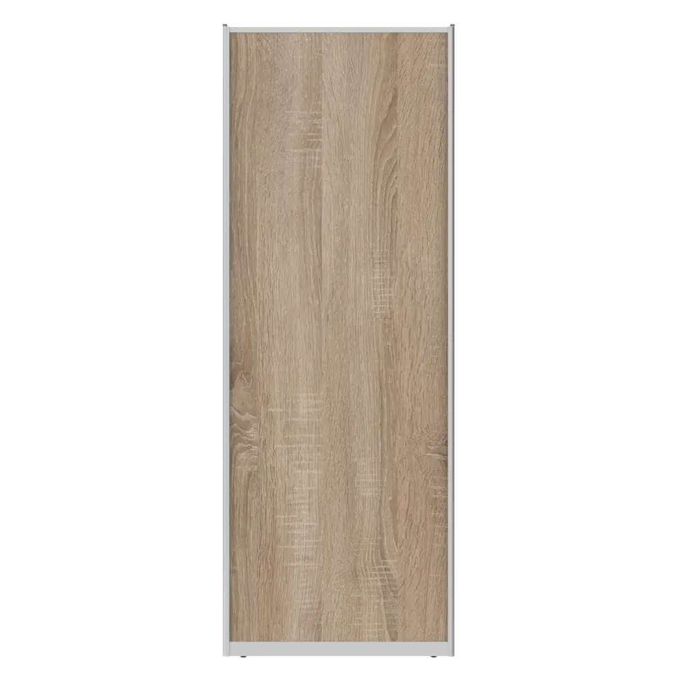Дверь-купе KONSENSA 244.5x90.4 см МДФ цвет дуб сонома профиль матовое серебро STLM-2130148 - Вид №1