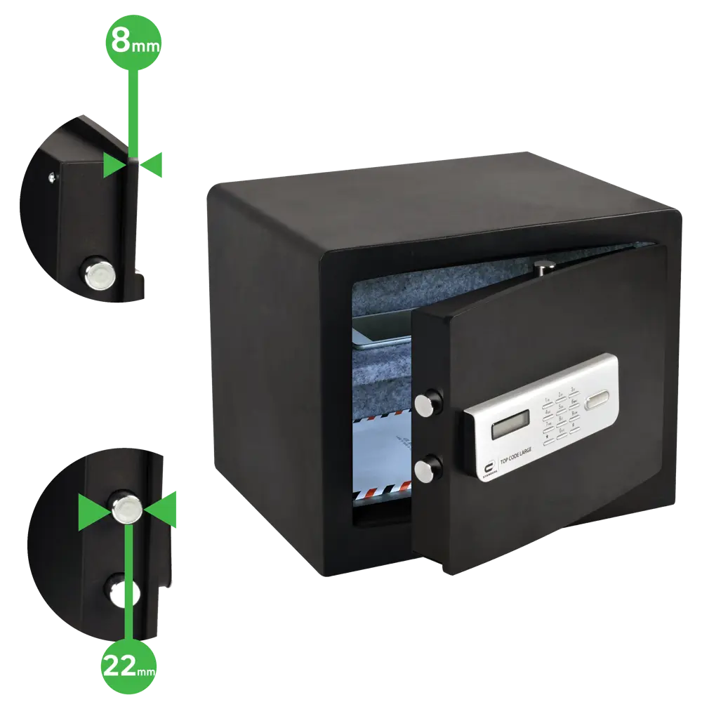 Сейф мебельный Standers N3, электронный замок, 31 л STLM-2173878 - Вид №11