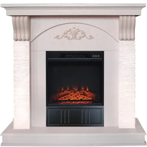 Каминокомплект Corfino WT Junior 18 цвет белый