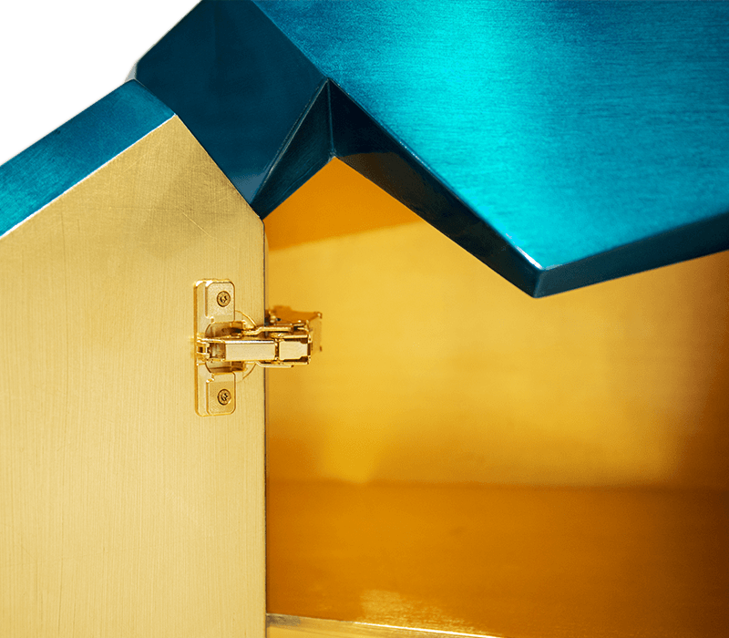 0-045 Сервант бриллиантово-синего цвета Boca Do Lobo  - Вид №12