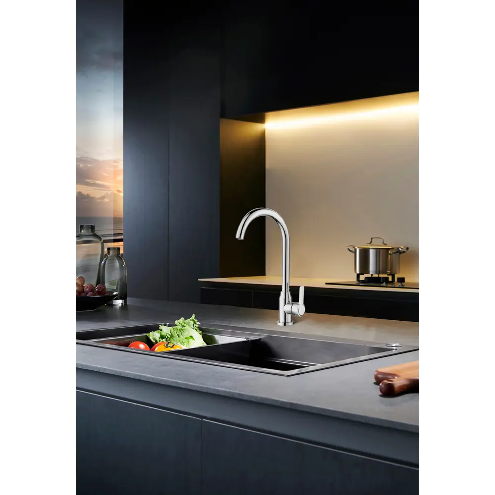 Смеситель кухонный Vidage VFR8631 CH высота 35 см цвет хром STLM-2024725 - Вид №9