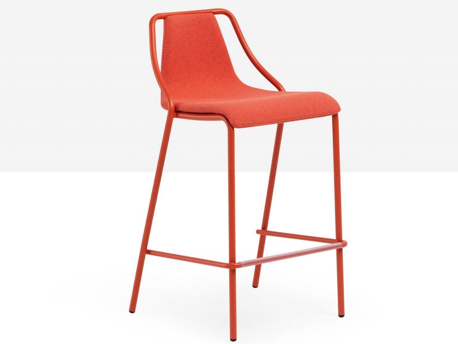Высокий металлический стул с сиденьем Midj ARCH-00045354 - Вид №1