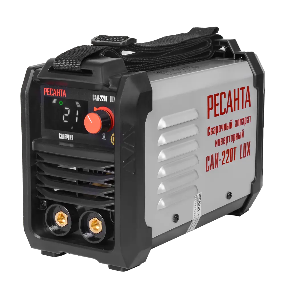 Сварочный аппарат инверторный Ресанта САИ-220ТЛМ LUX, 220 А, до 5 мм STLM-2202378