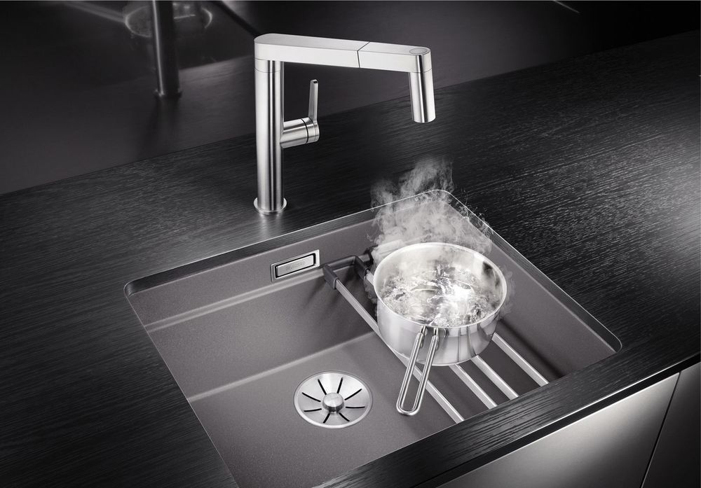 522236 Кухонная мойка Blanco Etagon 500-U Silgranit кофе  Blanco Etagon Кофе - Вид №6