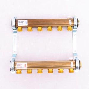 Нерегулируемая коллекторная группа HKV/A WATTS Ind 1"x3/4"ЕК 6 выходов