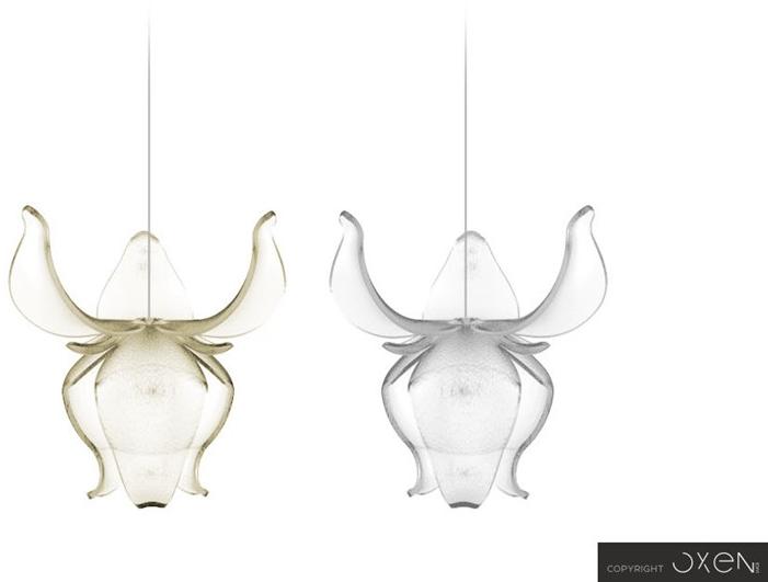 NEXO LUCE Декоративный кулон из стекла Oxen bespoke 2265z0 - Вид №3