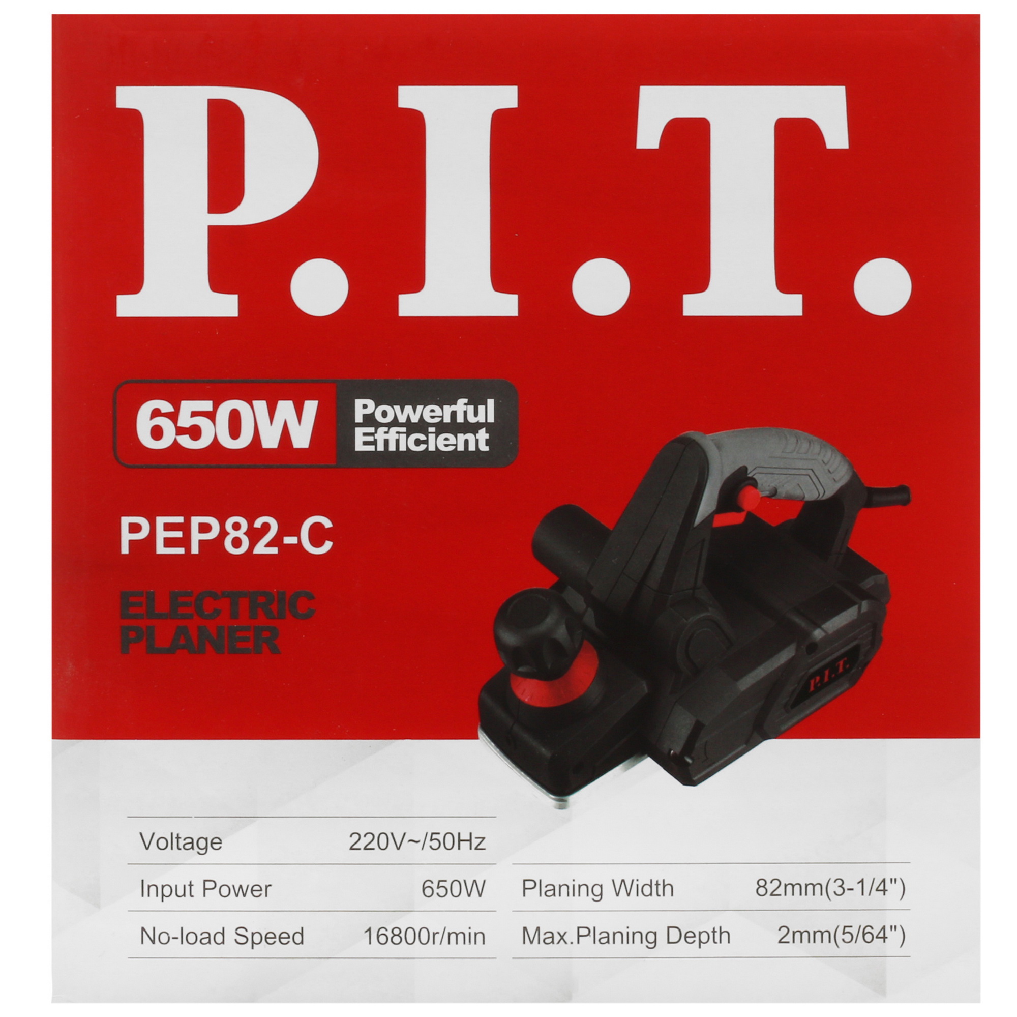 Электрорубанок P.I.T. PEP82-C 9040275 PIT STDN-0149297 - Вид №7