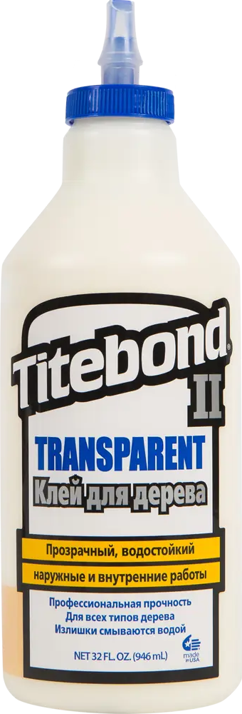 Влагостойкий клей для древесины Titebond II Premium 946 мл 82300864