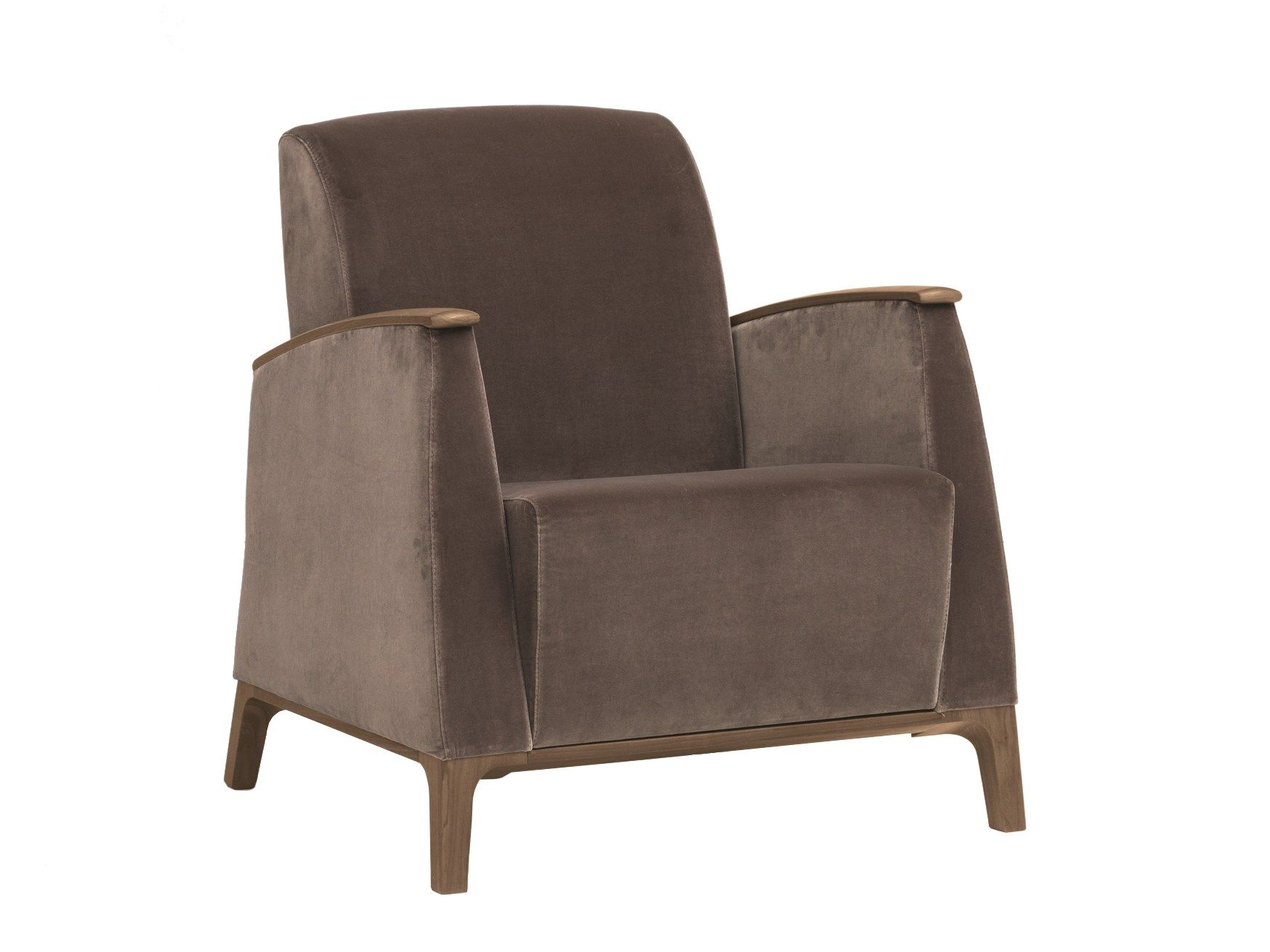 Тканевое кресло с подлокотниками PIAVAL MAMY-Contract ARCH-00114228