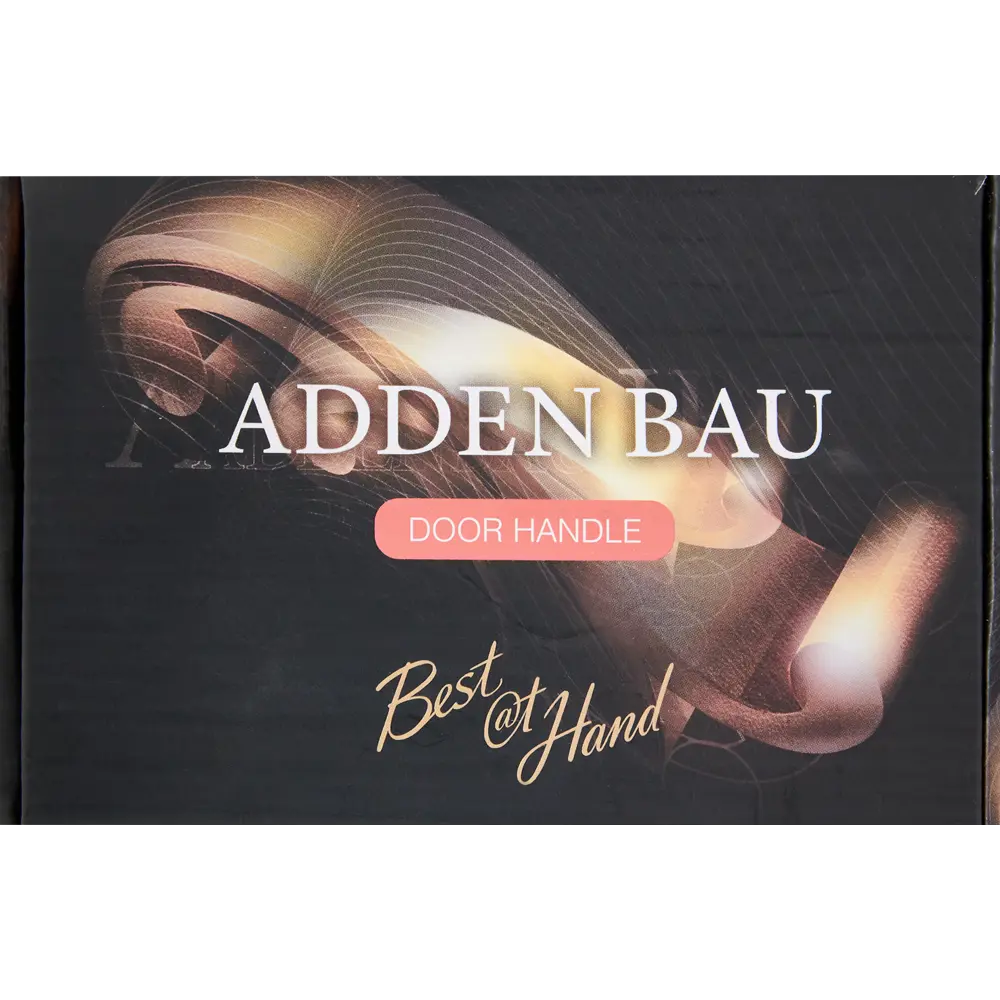 Дверные ручки Adden Bau Pieza Q360 без запирания, цвет черный никель STLM-2093460 - Вид №4