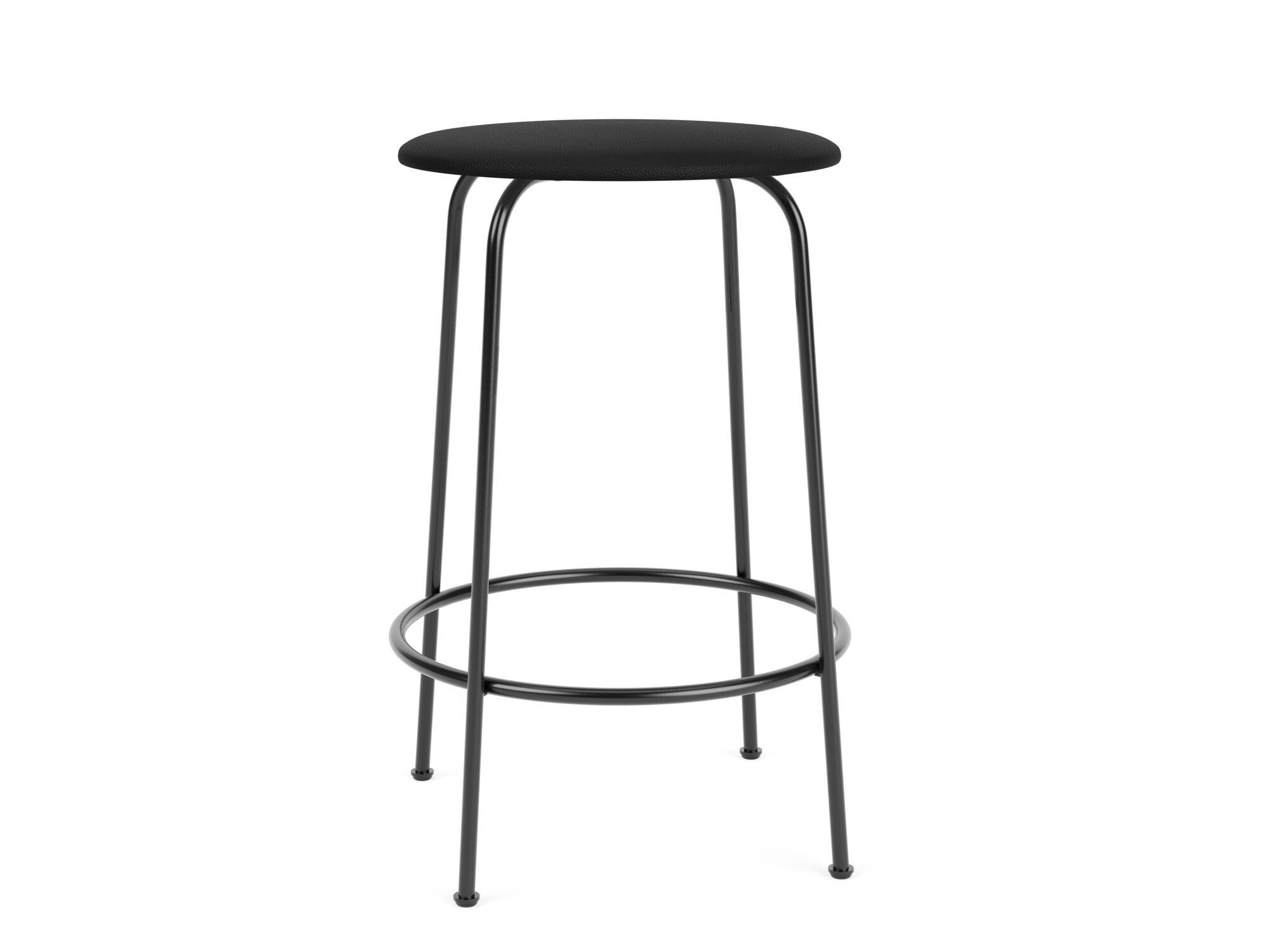 Высокий стул из стали и дерева с мягким сиденьем Audo Copenhagen Afteroom ARCH-00115686