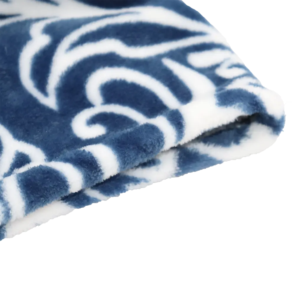 Плед «Орфей» 200x220 см микрофибра цвет синий Santreyd STLM-2133859 - Вид №2