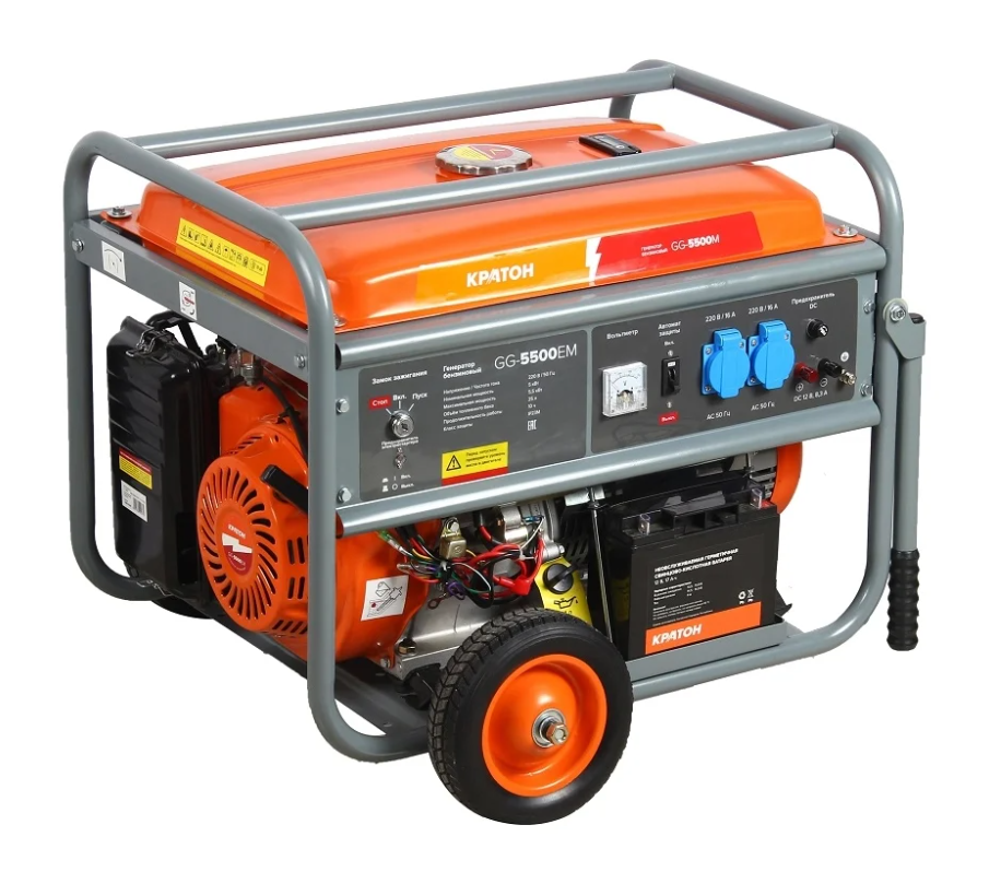Электрогенератор   бензиновый Кратон GG-5500EM 9126388 STDN-0032102