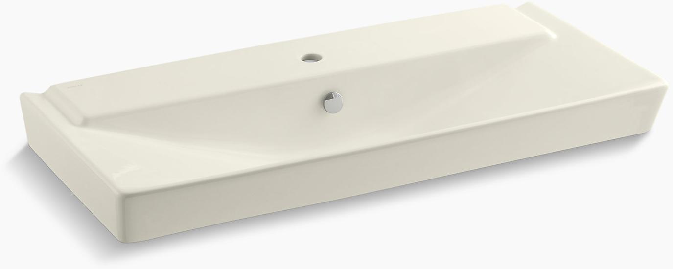 K-5026-1-96 Подвесная раковина настенная прямоугольная Kohler  бежевая 