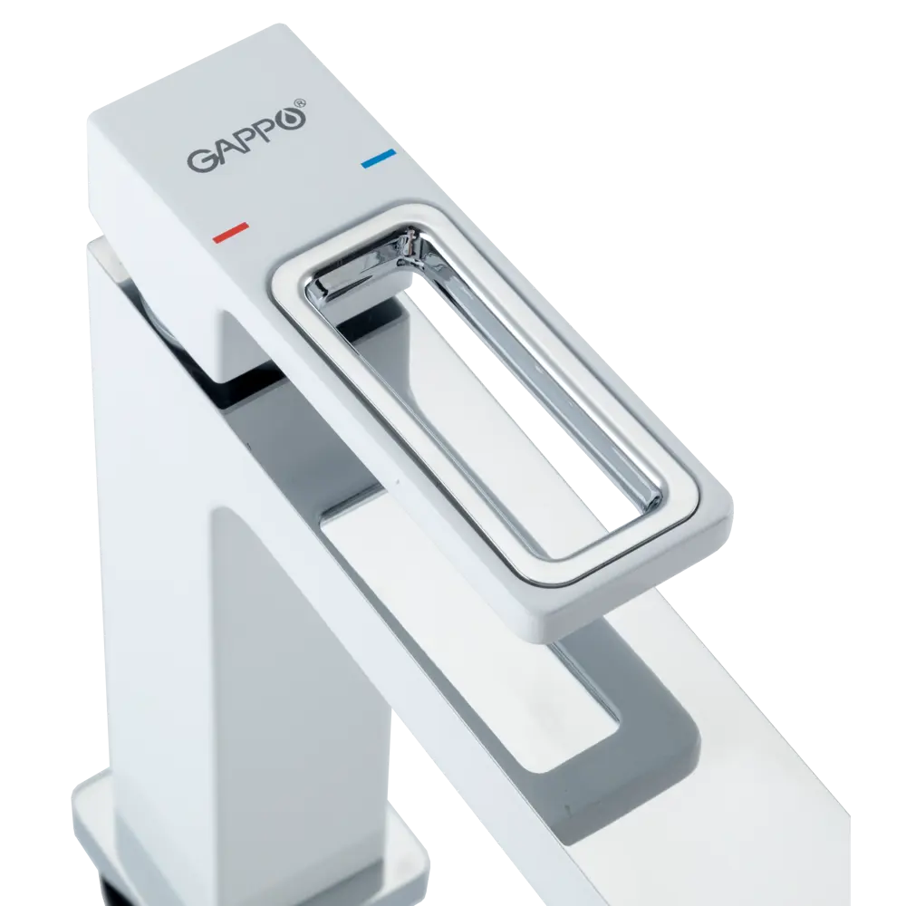 Смеситель GAPPO Eder для раковины с высоким изливом и хромированным покрытием 89359051 STLM-0985561 - Вид №2