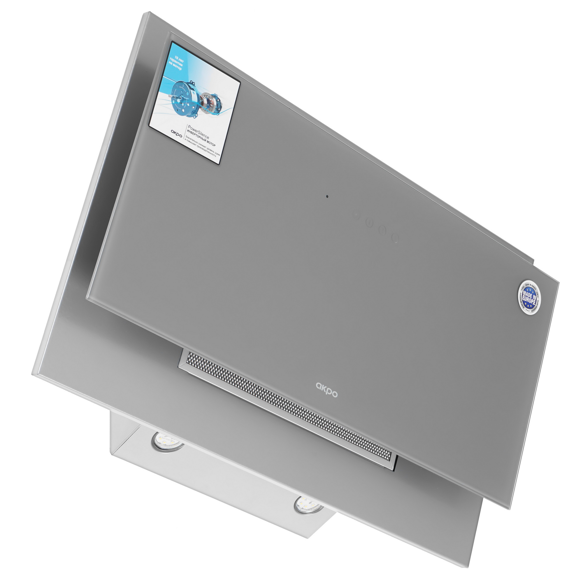 9951213 Вытяжка наклонная Akpo WK-11 Juno II серый/серый STDN-0150217