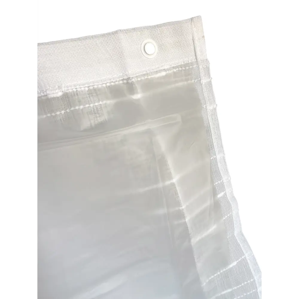 Штора для ванной 180x200 бриз белый пэс Santreyd STLM-2008510 - Вид №5