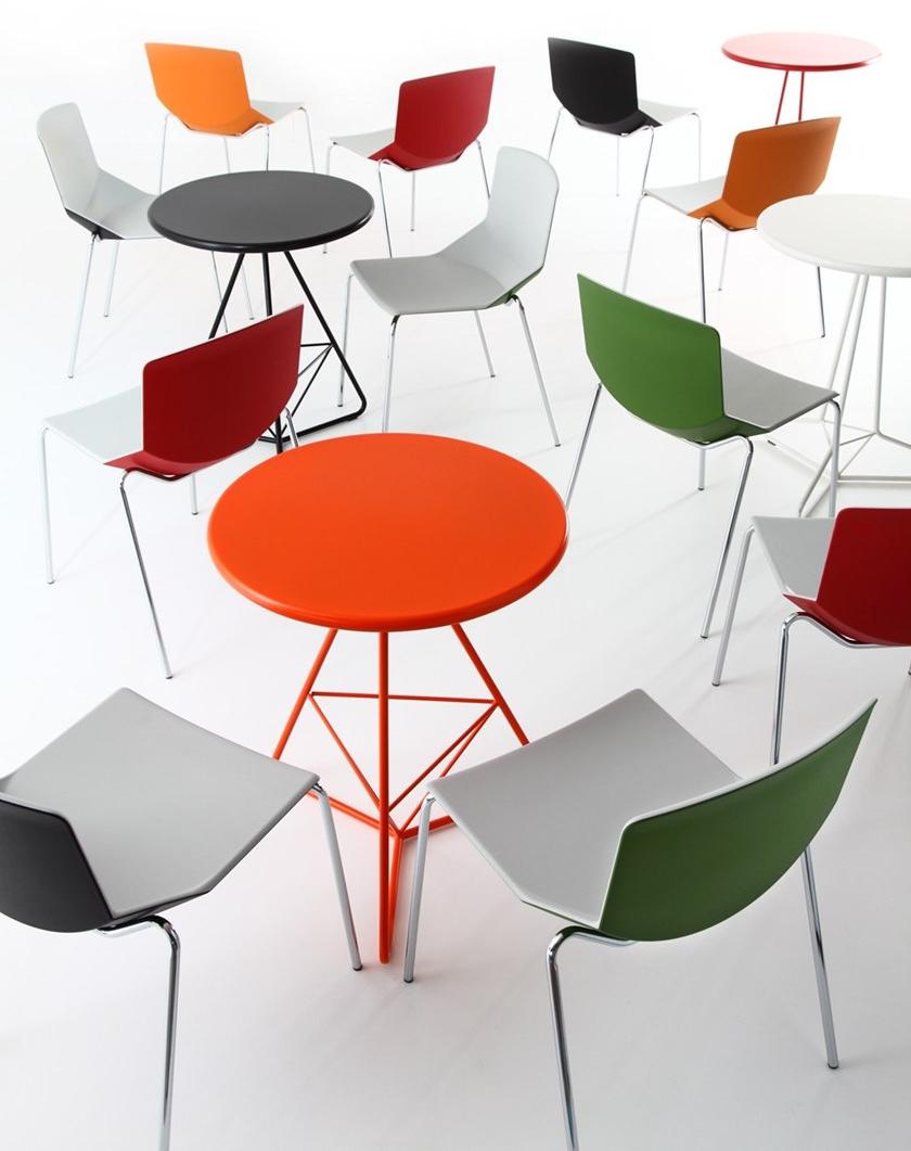 Inday Штабелируемый стул из структурного полиуретана Formula sun-id-1375543 - Вид №7