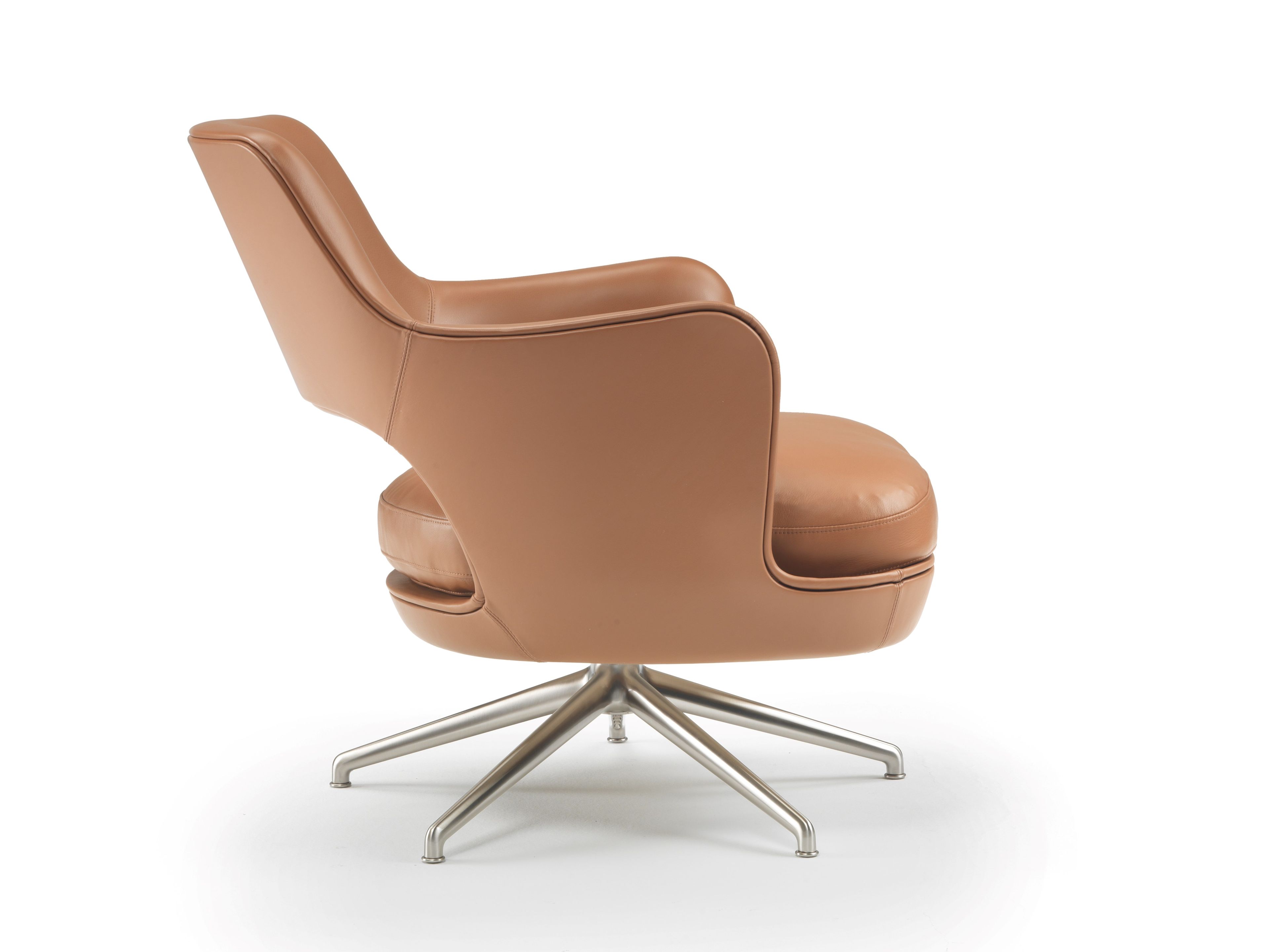 5-спицевое кожаное вращающееся кресло Flexform Eliseo ARCH-00142702 - Вид №2