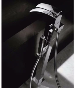 ZAZZERI Смеситель для ванны однорычажный напольный Moon