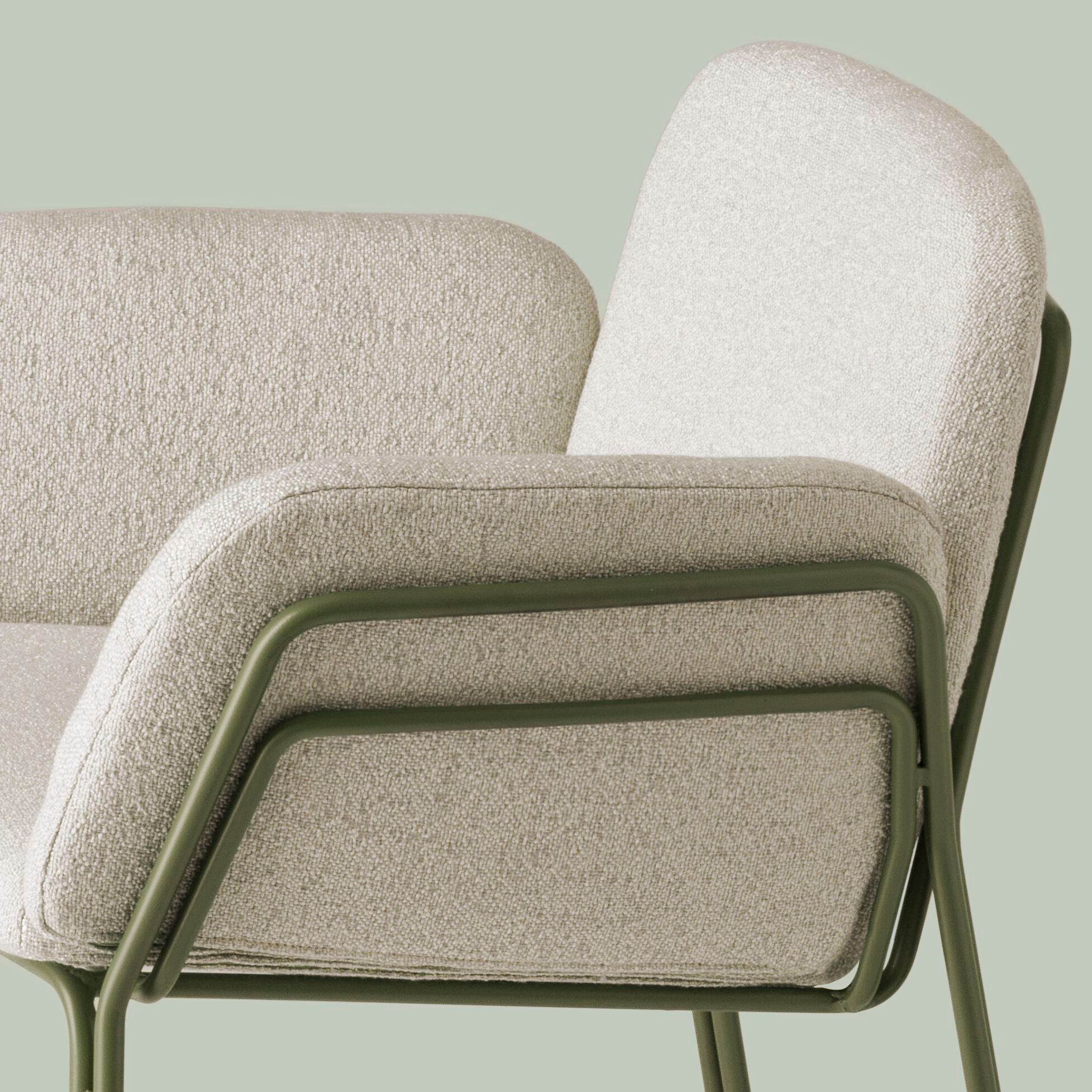 Мягкий тканевый стул с подлокотниками Et al Ari ARCH-00119802 - Вид №6