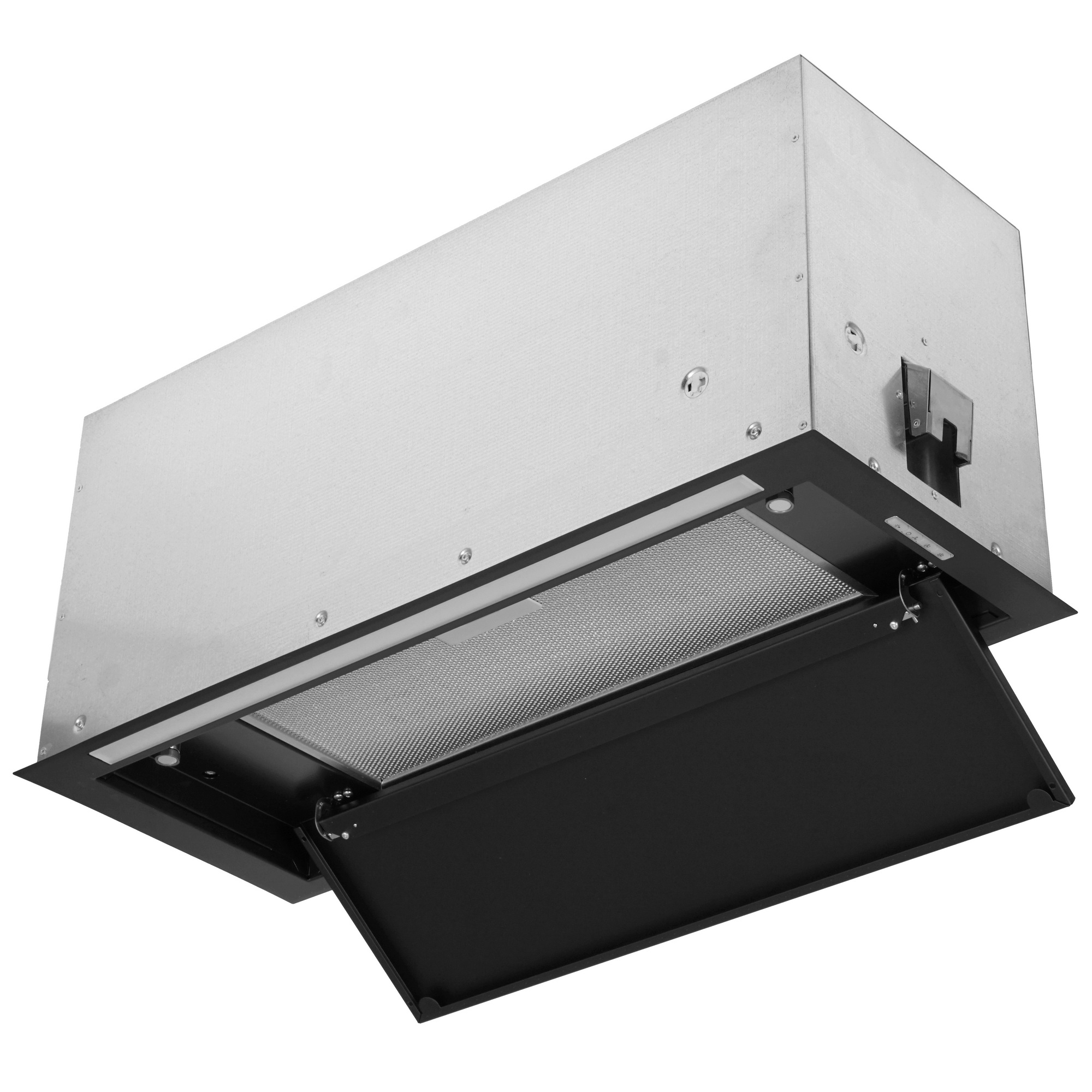 5352825 Вытяжка полновстраиваемая Jetair PLANE LUX BL/A/72 черный/черный STDN-0094871 - Вид №2