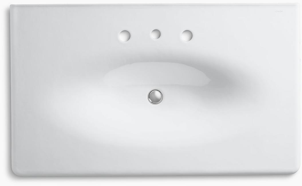 K-3051-8-0 Накладная раковина на столешницу  прямоугольная Kohler  - Вид №3