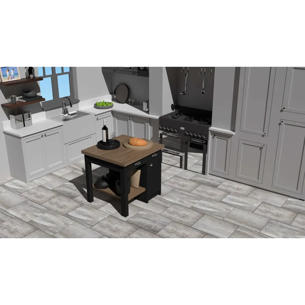 SPC плитка «Лофт» 33 класс толщина 4 мм 2.2326 м² Santreyd STLM-2052327 - Вид №5