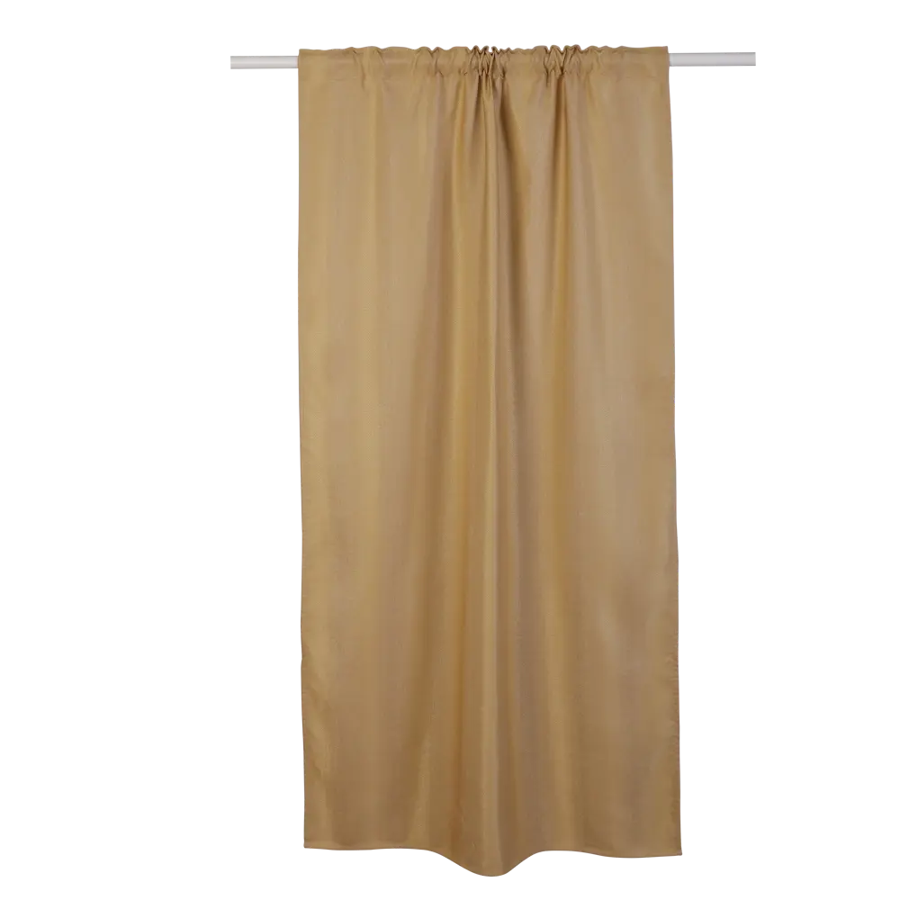 Штора на ленте Barolo 160x280 см цвет жёлтый 83406926 STLM-2072589 INSPIRE 