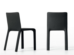 Кожаный мягкий стул