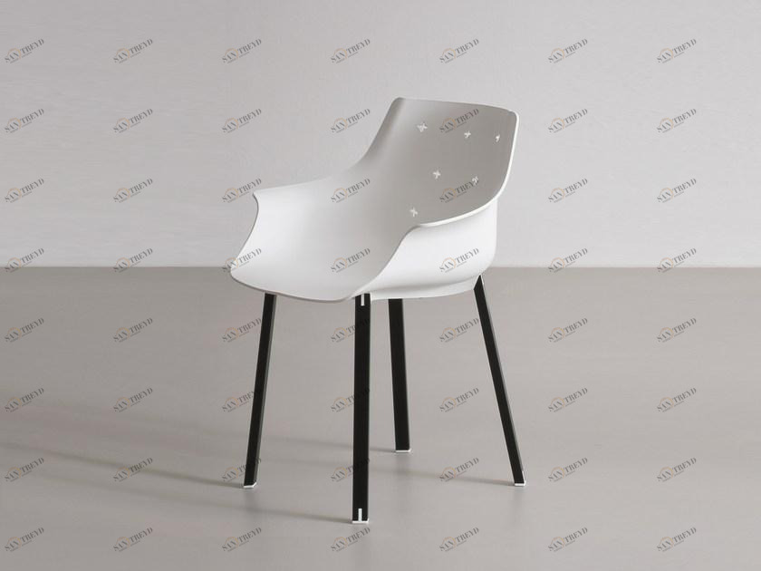 GABER Стул полипропиленовый с подлокотниками More sun-id-1461720