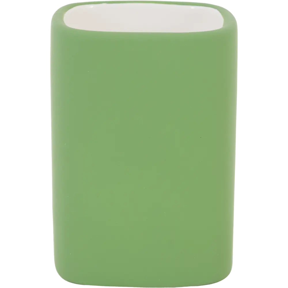 Стакан для зубных щёток Vidage Green Meadow керамика цвет зеленый STLM-2084195 - Вид №2